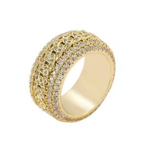 Luxury Emerald Cut Moissanite <b>Diamond</b> <b>Ring</b> for Wedding Engagement Anniversary Celebration Available f Export Price - Product Image 4