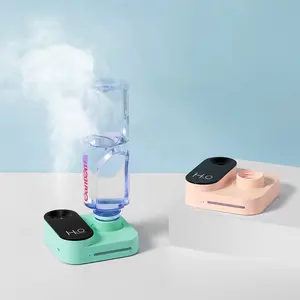 Humidificador de aire con cámara, humidificador de aire recargable con USB creativo, 1200mAh, con luz nocturna, ultrasónico, de capacidad ilimitada - Product Image 1