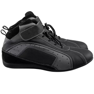 Custom Motorsport Karting Shoes Breathable Racing Boots Microfiber Leather <b>Upper</b> Non Slip Sole Pedal Control Track Driving - Product Image 3