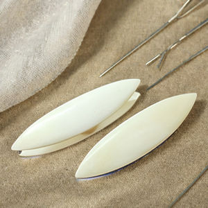 เข็มเจาะกระดูกควายสำหรับงานปักตามสั่งสำหรับร้านขายอุปกรณ์ถักนิตติ้งและตัวแทนจำหน่าย - Product Image 4