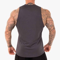 2025 Offre Spéciale Logo personnalisé Gym Fitness entraînement débardeur pour hommes été formation Singlet musculation grande taille coton formation