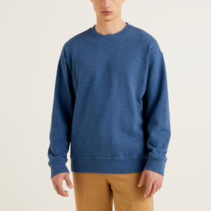 Sweat-shirts en coton personnalisés pour hommes, lavage à l'acide, hiver, écologiques, respirants, haute qualité, design tendance, vente en gros - Product Image 1