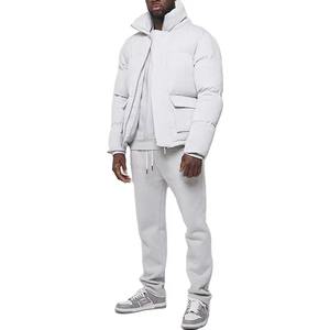 Manteau d'hiver personnalisé pour homme, chaud, 2026, en duvet matelassé moyen, épais, de luxe, sportif, très brillant, style doudoune - Product Image 5
