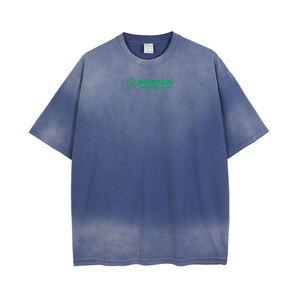 Camisetas Casuales Cortas para Hombre, 100% Algodón, Lavado a la Piedra, Estilo Vintage para Impresión Digital, Camisetas Vintage de Gran Gramaje para Verano - Product Image 3