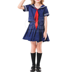 Ensemble d'uniformes scolaires personnalisés pour filles, tenue scolaire formelle, chemisier, jupe, tenue confortable pour les étudiantes au quotidien - Product Image 6
