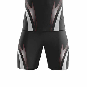 ชุดฝึกซ้อมฟุตบอลสำหรับผู้ใหญ่ น้ำหนักเบา ระบายอากาศได้ดี ผลิตจากโพลีเอสเตอร์ 100% พิมพ์ลายแบบ Sublimation - Product Image 5