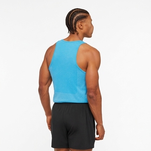 Custom Logo Muscle Sleeveless <b>Vest</b> Plus Size <b>Ribbed</b> Tank Top Fitness <b>Men's</b> Tank Top - Product Image 3