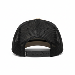 Casquette de baseball personnalisée brodée 2026 avec logo 3D, en tissu mesh orange et noir, style camionneur, ajustable, fournisseur OEM - Product Image 3