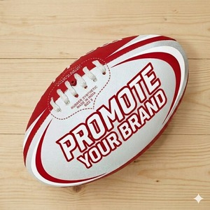 Custom Logo Australian Rules Football AFL Footy <b>Ball</b> Printed Promotional Advertising Wholesale OEM Branded Corporate Gifting - Product Image 1