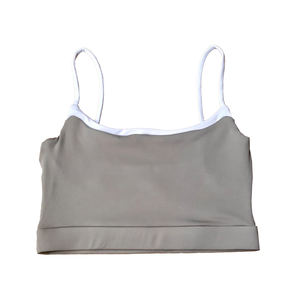 Sujetador deportivo de yoga para mujer, personalizado, de talla grande, con soporte alto, sin costuras en la espalda, de Spandex/Nylon, cómodo para fitness, entrenamiento, gimnasio y pilates. - Product Image 1