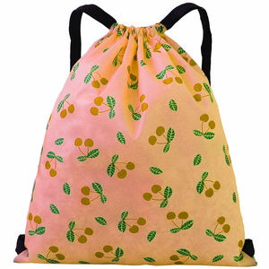 Mochilas personalizadas de nailon con cordón para gimnasio y deportes, bolsas con cordón unisex de alta calidad hechas en Pakistán. - Product Image 5