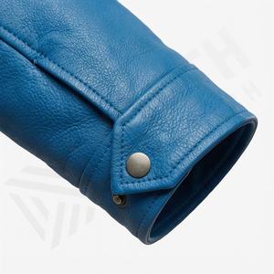 Chaqueta de Motociclista de Cuero Genuino para Hombre de la Mejor Calidad, Nueva Colección de Invierno, Chaquetas de Motocicleta con Protecciones Desmontables Personalizadas - Product Image 6