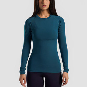 100% Breathable And Quick Dry <b>Women</b> <b>Compression</b> Shirts Affordable Price <b>Women</b> <b>Compression</b> Shirts - Product Image 1