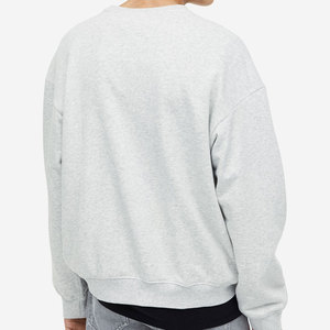 Oversized Streetwear Sweatshirt Heavyweight Cotton Fleece Clean Design Relaxed Fit Drop Shoulder Premium Quality Sweatshirt - Product Image 4