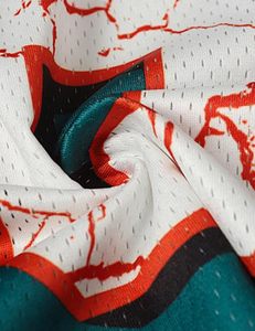 Jersey Shirts for Men Y2k Oversized Graphic Mesh Jersey <b>Tshirts</b> 90s Drop Shoulder V Neck Summer Tee - Product Image 4