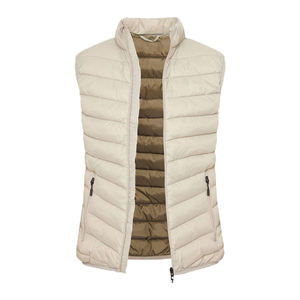 New custom Vest Outdoor Warm Stand Collar Zipper Pocket Winter Jacket Custom Logo Men'S Puffer Vest - Product Image 2
