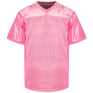 Maillot de football américain en gros OEM respirant vierge sublimé et imprimé logo 100% coton maillot de football américain - Product Image 5