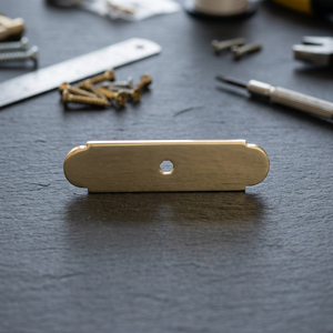 Poignée de meuble élégante en laiton nickel satiné, design traditionnel, durable, pour tiroir, porte, cuisine - Product Image 6