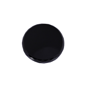 พลอยออนิกซ์สีดำธรรมชาติ 97.0 กะรัต รูปทรงกลม ขนาด 36x36 มม. - Product Image 4