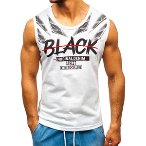 Camisetas sin Mangas para Hombre, Uso en Exteriores, Estilo 2026, Color Liso - Product Image 1