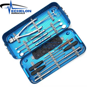Juego de Instrumentos de Cirugía Ortopédica, Sistema de Placa Cervical Anterior, Doblador Manual de Alta Calidad de ECHELON SURGICALS - Product Image 1