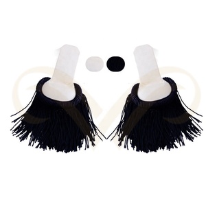 ขายดี! ป้ายบ่าแบบไม่มีสายรัด วัสดุผ้าไหมพรมสีตามสั่ง ทนทาน สำหรับเครื่องแบบ โดย Wallow Embroidery - Product Image 3