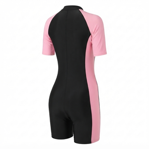 Combinaisons pour femmes, fermeture à pression, respirantes, confortables, légères, extensibles dans quatre sens, tissu éco-responsable en spandex/coton, tissu de qualité supérieure, OEM - Product Image 3