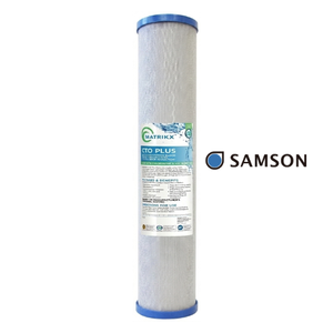 Filtre à eau potable pour bureau et salle de repos, réduction du chlore, 20 x 4,5, cartouche Big Blue, changement facile - Product Image 1