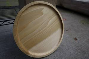 Platos de madera para restaurante, platos de madera personalizados, platos de servir de madera, platos personalizados seguros para alimentos, platos para pan y fruta - Product Image 4