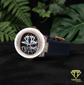 Reloj de negocios de lujo para hombre, reloj de pulsera analógico de cuarzo, banda de silicona azul, construcción de acero inoxidable, reloj de moda de primera calidad - Product Image 3