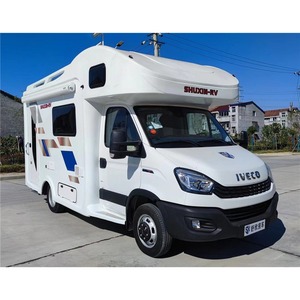 Modern Off Road Travel Trailer Caravan Mobile Home Motorhome With Solar Charging LED Lights And Premium Interior Sale - Product Image 3