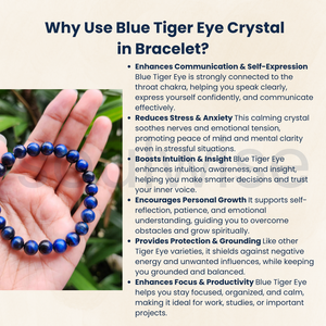 Pulsera con amuleto de Buda de ojo de tigre y hematita de Divine Solutions, regalo unisex - Product Image 3