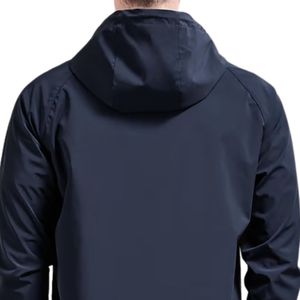 Lightweight Stripe Windbreaker Shell <b>Jacket</b> Full Zip Outdoor Sportswear Casual Training <b>Running</b> <b>Jacket</b> Water Resistant - Product Image 4