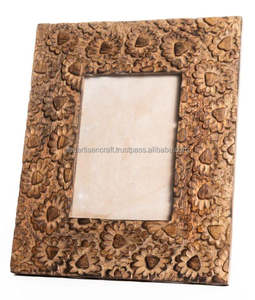 กรอบรูปไม้ดีไซน์เนอร์ที่ทันสมัยทนทานโดยช่างฝีมือสำหรับตกแต่งบ้านรูปทรงสี่เหลี่ยมขัดเงาปรับแต่งได้ - Product Image 1