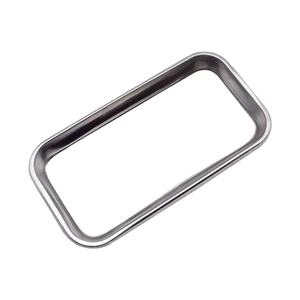 Paquete de 3 Bandejas Médicas Manuales de Acero Inoxidable, Bandejas Rectangulares de Laboratorio, Bandeja Pequeña para Instrumentos, Certificación CE por Dentavex - Product Image 3