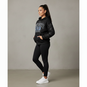 Sudadera con Capucha y Cremallera para Hombre de Fábrica OEM, con Logotipo Personalizado Bordado e Impreso, Sudadera de Algodón, Sudadera con Cremallera para Hombre al por Mayor 100% - Product Image 3