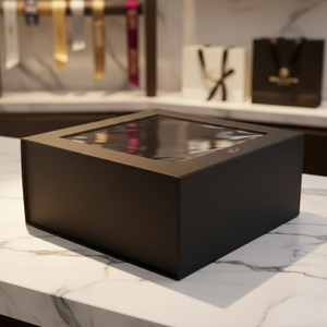 Customized Logo Luxury Paperboard Trapezoid Rigid <b>Box</b> Magnetic Closure | Matt Lamination Embossing Reusable Handmade Portable - Product Image 4