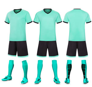 Ensemble de maillot de football personnalisé rétro imprimé sur le devant, 100% polyester, séchage rapide, uniforme de football à manches courtes, kit sportif pour adultes, 4XL, neuf - Product Image 2