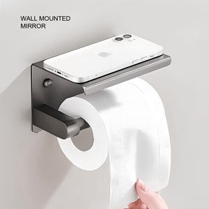 High Demand Products in Europe Modern Customized <b>Silver</b> Brushed <b>Toilet</b> Bathroom Fittings <b>Roll</b> Paper Towel <b>Holder</b> for Kitchen Use - Product Image 5