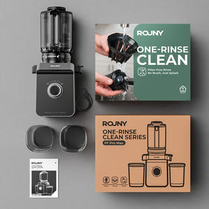 Extracteur de Jus Lent Entier, Presseur à Froid Sans Filtre, Machine à Jus Électrique Facile à Nettoyer avec Large Calibre - Product Image 6