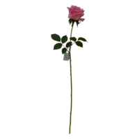 Künstliche Rote Rosen aus Plastik mit Langem Stiel für Innen- und Außendekoration