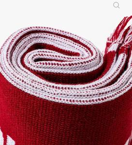 Acrylic <b>Square</b> Football Team <b>Scarf</b> Jacquard Knitted Logo Lightweight Warmth Retention Winter Sports Men Women Football Club Fans - Product Image 4