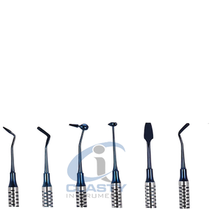 Ensemble de 6 instruments dentaires manuels pour composites, en acier inoxydable, réutilisables, avec poignée ergonomique, outils de nettoyage des dents - Product Image 6