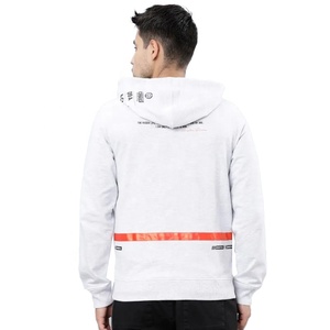 2025 Unisex High Quality Custom Full Zip Men's <b>Winter</b> Eco-Friendly 100% Cotton Solid Pattern Hoodie Wholesale Blank Hoody Jacket - Product Image 4