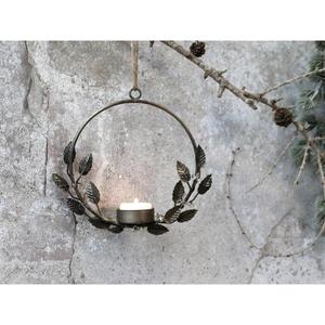 Supports de bougies chauffe-plat suspendus en métal avec trois coupelles pour bougies chauffe-plat, pour la décoration de Noël et des fêtes à la maison - Product Image 2