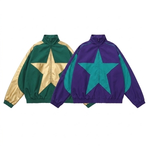 High Quality Custom Logo <b>Men's</b> Lightweight <b>Jackets</b> Outdoor Coat Male stitching Color Casual <b>Running</b> Windbreaker <b>Jacket</b> for <b>Man</b> - Product Image 5