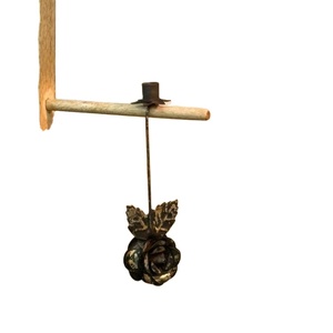 Patina Rustic Finish High Quality <b>Small</b> Hanging With Flower Design <b>Candle</b> Holder Home Decor Christmas Decoration - Product Image 1