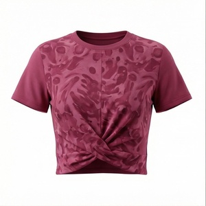 Customized Color Plus Size Ladies Crop Top Plain Long Sleeve Women <b>Blouse</b> Shirt Casual Fashion Wear Apparel Garments - Product Image 1