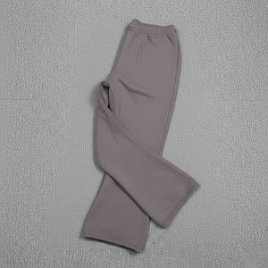 Men's Custom Washed Casual Heavyweight Canvas <b>Jogger</b> Sweatpants 100% Cotton Eco-Friendly Breathable Drawstring Sweatpants - Product Image 4