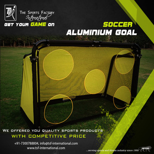 Mini but de hockey de rue pour enfants, filet d'entraînement en tube d'acier thermolaqué, pour la pratique en extérieur, but de patinage, but de football, but en aluminium - Product Image 1
